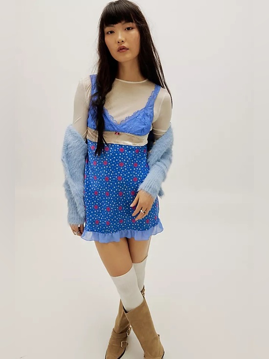 Free People Dresses & Skirts - Free People City Lights Mini Slip